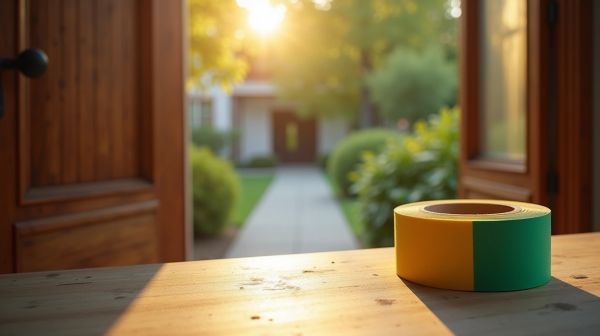 Optimisez l'étanchéité de votre porte avec une bande isolante efficace