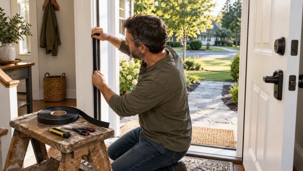 Top 5 bandes isolantes pour améliorer l'étanchéité de votre porte